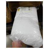 100% Talalay Latex Pillow Bed Pillow for Sleeping, Extra Soft Natural Latex Sleeping Pillow for Back, Stomach or Side Sleepers, Removable Breathable Cotton Cover - High Elasticity (Queen Size)