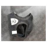 Jolifield No Pull Dog Harness with Leash Set for Small Sized Dog, Reflective Adjustable No Choke Front Clip Cat Vest Harness with Breathable Mesh, Comfortable Soft Padded Pet Vest, Black S