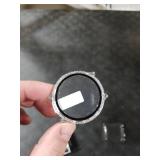 Goton Bling Case Designed for Samsung Galaxy Watch 7 Screen Protector 40mm Accessories - Glitter Diamond Protective Face Cover with Tempered Glass Film