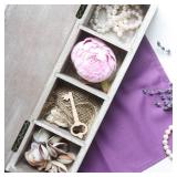 M METERXITY 4-Pack Door Hinges, 2-9/16in (65mm) Electroplated Iron Interior Door Folding Butt 90°Mini Hinges with Screw for Wooden Box/Jewelry Box/Cabinet [Copper Tone]