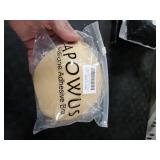 APOWUS Sticky Bra Push Up for Women 2 Pair, Adhesive Invisible Bra, Backless Strapless Bras with Nipple Covers (Nude+Nude/C)