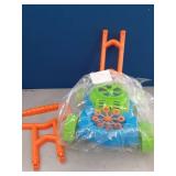 Pre Owned,Does not Come with Bubbles ArtCreativity Bubble Lawn Mower for Toddlers 1-3, Kids Bubble Machine for 1 Year Old Boy Gifts, Bubbles Blowing Push Toys for Kids, Summer Outdoor Gardening Toys f