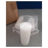 MTLEE 36 Pcs Pillar Candles Bulk Set of 3 Long Burning Wax Pillar Candles 2 in x 3, 6, 8 Inch Dripless Unscented Smokeless for Wedding Party Spa Lantern Fireplace Home(White)