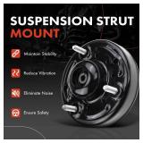 A-Premium Front Driver or Passenger Side Suspension Strut Mount Compatible with Ford F-150 04-08 F-150 Heritage Expedition Lincoln Navigator Mark LT