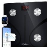 RENPHO Smart Scale for Body Weight, Digital Bathroom Scale BMI Weighing Bluetooth Body Fat Physician Scale, Body Composition Monitor Health Analyzer with Smartphone App, 400 lbs - Elis 1