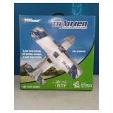 Top Race Remote Control Airplane - RC Plane 3 Channel Battery-Powered - Radio Control Airplanes for Adults and Kids 8+ - Easter Gift Toy - Easy to Control Electric Planes with Propeller Saver
