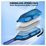 Pickleball-Paddles-Set of 4 Rackets by JoncAye, USAPA Approved Pickle-Ball Equipment with Balls, Bag, Accessories, Fiberglass Graphite Pickleball Racquet Set for Men, Women, Kids, Adults