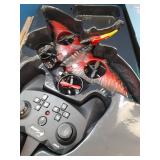 MAY OR IS MISSING PIECES,PRE OWNED jaming Pterodactyl Dinosaur Toys Drone for Kids,Dragon Remote Control Airplane,Flying Toys Birthday Gifts for 8-12 Year Old Boys,RC Plane for Kids 8-12 ï¼Redï¼