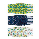 CuteBone Belly Wrap Male Dog Washable Puppy Diapers Reusable Doggie Diapers XLarge 3pcs a Pack DM02XL