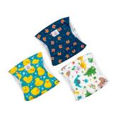 CuteBone Belly Wrap Male Dog Washable Puppy Diapers Reusable Doggie Diapers XLarge 3pcs a Pack DM02XL