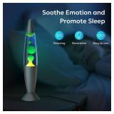 Soarling Giant Liquid Motion Lamps 16 Inch for Kids Adults Large Blue Yellow Relax Night Light Table Lamp for Kids Room, Bedroom Classic Retro Motion Lamp Home Decor for Christmas, Birthday, Party