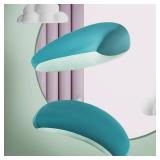 SPRINGPUFF Premium Egyptian Cotton Versatile Pregnancy Maternity Pillow for Women â Adjustable & Cooling Body, Leg & Knee Support, Pain Relief, Machine Washable â Side Sleeping, Belly, Back,