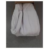 Biscaynebay Wrap Around Bed Skirts for Twin & Twin XL Beds with Long Drop of 18\", White Adjustable Elastic Dust Ruffles Easy Fit Wrinkle & Fade Resistant Silky Luxurious Fabric Machine Washable