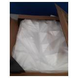 Art3d 33-Pack 3D Wall Panels for Interior Wall Decor, Modern Diamond Textured Accent Wall Paneling for Gaming Living Room TV Wall Background, 12 x 12 inch White, A10342