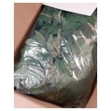 Hoteam 20 Pcs Artificial Ruscus Greenery 27.5\" Fake Plants Faux Leaf Floral Hanging Spray Branch for Wedding Bouquet Centerpieces