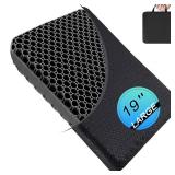 Airllantry Seat Cushion, Gel Seat Cushion for Long Sittingâ Back, Sciatica, Tailbone Pain Relief Pad, 19in Seat Pad for Car, Office Chair, Wheelchair, Soft Support for Long Trips