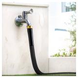 Haeteir 2025 Upgraded 75FT Non-Expanding Garden Hose, Lightweight, Flexible Ultra-Light Water Hose, Burst-Resistant, Lead-Free, Anti-Kink, High-Pressure