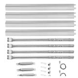 Grill Rplacement Parts for Charbroil Performance 4 Burner 463365021 463365522 463352521, 5 Burner 463448021, 4-Burner 463366022, G325-0002-W1 Heat Plate, G327-2100-W1 Burner, Igniter, Crossover Tube