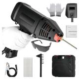 Handheld Welder Machine, 110V Portable Welding Machine with Digital Display IGBT Inverter 20-200Amp Welding Output Portable Welder Handheld for 1/16