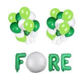 100% LIKED-Golf Theme Party, Fore Banner, Golf Party Decor Golf Party Decorations, Birthday Party Banner 4 Years Old, Golf Birthday Decorations, Golf Party, Golf balloons, Golf Ball Pinata, 4th-green