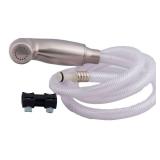 Moen Stainless Replacement Kitchen Side Spray Head and Hose Assembly with Duralock Quick Connect, 136103SL