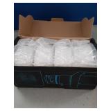 Metal Aluminum & Waterproof Junction Box Mount Bracket, Universal for Bullet Security Camera, Aluminum Waterproof Hide Cable Junction Box Compatible with Solar Panel, Fits Wall Ceiling (4pcs)