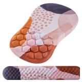 Mouse Pad Wrist Support, Laokiiy 2 in1 Keyboard Wrist Rest+ Ergonomic Mouse Pad, Non-Slip Wrist Rest for Computer Keyboard, Made Easy Typing & Relieve Wrist Pain Boho