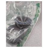 MECCANIXITY Nitrile Rubber Flat Washer 1-1/4 Inch DN32 Gasket for Wrench Type Quick Connector, Black Pack of 5