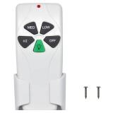 Replacement Remote for Harbor Breeze Hampton Bay Ceiling Fan Remote Control,3-Speed Light Dimmer 303.9MHz for FAN-11T L3HFAN11T 35T1 CHQ8BT7030T UC7030T CHQ7030T 2AAZPFAN53T FAN-53T(Remote Only)