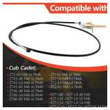 38.5\" Throttle Cable Fits for Cub Cadet RZT L46 L50 L54 Ultima ZT1 ZT2 50 60 Replace Number 746-05131A 946-05131A