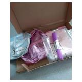 Zhanmai Mini Doll Backpack with 10 Stationery Surprises Inside, Pink, Unisex