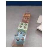 kecristv Montessori Toys for 1 2 Year Old Girl and Boy Birthday Gifts, Shape Sorter Wooden Toys for Toddlers Age 1-3 2-4, Learning Educational Sensory Stacking Toddler Puzzles