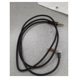 CableCreation 3.5mm Aux Cord 3FT/0.9m, Right Angle TRRS 3.5MM Male to Male Auxiliary HiFi Stereo Cable with Silver-Plating Copper Core for iPhones, Tablet, Headphones, Speakers, Laptops, Black