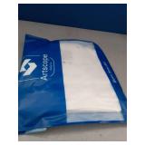 Artscope Pack of 2 Soft Plush Short Wool Velvet Decorative Throw Pillow Covers Luxury Style Cushion Covers European Pillow Shell for Sofa Bedroom Diamond Shape Pure White, 16x24 Inch