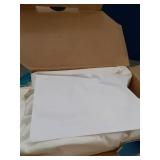 AllerEase Waterproof Mattress Protector Stain Protection Full Size Allergen Barrier Hot Water Washable Machine Washable Durable Zippered Knit Mattress Cover Stretch Corners (White)