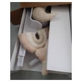 COTTONBEBE Crib Mobile 35 Lullaby Muisc, Organic Cotton Baby Mobiles for Cribs & Pack N Play, Easy to Install, Stuffed Animals Hanging Toys Newborn Boys & Girls, Star Nursery Decor