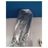 SPACELEAD Slim Storage Cart 3 Tier,Bathroom Organizer Rolling Utility,Mobile Shelving Unit Slide Out for Office, Kitchen, Laundry Room & Narrow Places,Black