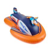 Nerf Super Soaker Stormforce Ride-On Racer â Inflatable Pool Float with Pool-Fed Mega Water Blaster