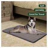 BALANCE Dog Crate Pad, Dog Foam Crate Mat Kennel Pad, Washable Water-Resistant Pet Bed Flat Dogs Cage Mat for X-Large Dogs