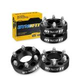 dynofit 6x135 Wheel Spacers for 2004-2014 F150, 1.5 inch(38mm) Thick 87.1mm Hub Bore M14x2.0 Thread Forged Hubcentric 6 Lug Spacers for F-150 Expedition Navigator 2003-2014, Set of 4Pcs