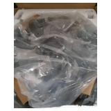 LEDIARY 22 inch Black Caged Ceiling Fan with Light, Bladeless Industrial Ceiling Fan with Remote, Farmhouse Fan Lights Ceiling Fixtures for Kitchen, Bedroom, Outdoorï¼6 Speed, Timingï¼-Black