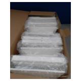 APONUO 6 Pack Solar Post Cap Lights, 2 Modes(Warm/Cool Light) Outdoor Waterproof Fence Post Solar Lights, Solar Powered Garden, Patio, Deck Decor for 4x4, 5x5, 5.5x5.5 Wood & Vinyl Posts, White