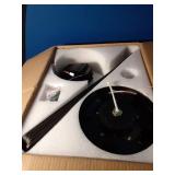 BYKISTOK Black Ceiling Fans with Lights - 52In Flush Mount Ceiling Fan Light with Remote, 3CCT Dimmable and 6 Wind Speeds, Modern Low Profile Fan Light for Indoor Bedroom, Covered Outdoor