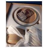 FOBENTA Dinnerware Sets for 4,Microwave Safe Plates and Bowls Sets,12 Piece Dylan Dish Set,Reactive Glaze Stoneware Dinnerware Set (Matte Reactive Khaki Beige, Service for 4 (12pcs))