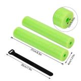 Shitailu 6PCS Fishing Rod Float, Floating Rod Butt Cushion, Fishing Float Tube Accessories, Kayak Fishing Rod Floater for Prevent The Narrow Rod Goes Overboard(Include 12PCS Fastening Straps)