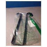 uoboeuq 12 Inch Christmas Wreath Hanger Hooks Over Door Metal Hooks Practical Clothes Towel Hanger for Christmas Front Door Decorations - Premium Sturdy Metal (Black)