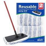 HOMEXCEL Reusable Microfiber Mop Pads Compatible with O-Cedar Hardwood Floor