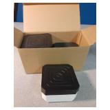 ANNKUT Bed Risers and Furniture Risers, Heavy Duty Adjustable Lifting Blocks for Couches, Desks, and Chairs, Elevates 1.5 Inches, Holds up to 4000 lbs (White)