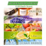 Vent Scent Whole Home Air Freshener | Only Four Scented Sticks Included | Passive Essential Oil Diffuser | Easier Placement Than HVAC Furnace Filter or AC | Adjustable House Freshener & Fragrance Syst