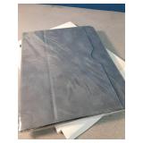 H HOLIMET Case for iPad Air 13 Inch Case M3 2025/M2 2024 with Pencil Holder Shockproof Folio Cover, Auto Sleep/Wake, Vegan Leather (Blue)